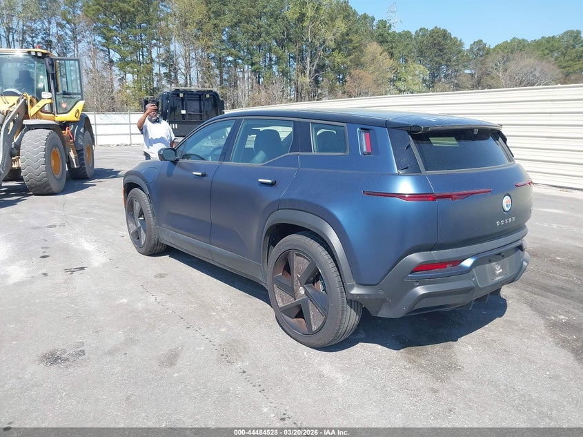 Vin: vcf1zbu22pg004750, lot: 44981235, fisker ocean one 20233