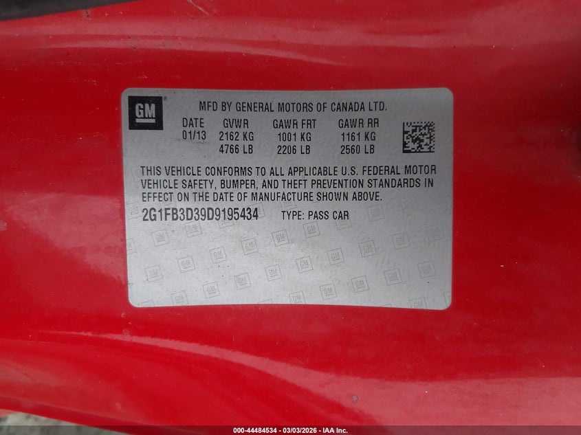 2013 CHEVROLET CAMARO CABRIO 3.6L V-6 DI, DOHC, VVT, 323HP