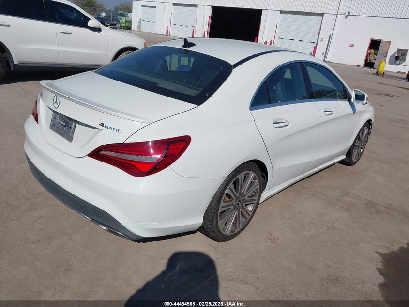 2018 Mercedes-Benz Cla 250 4Matic