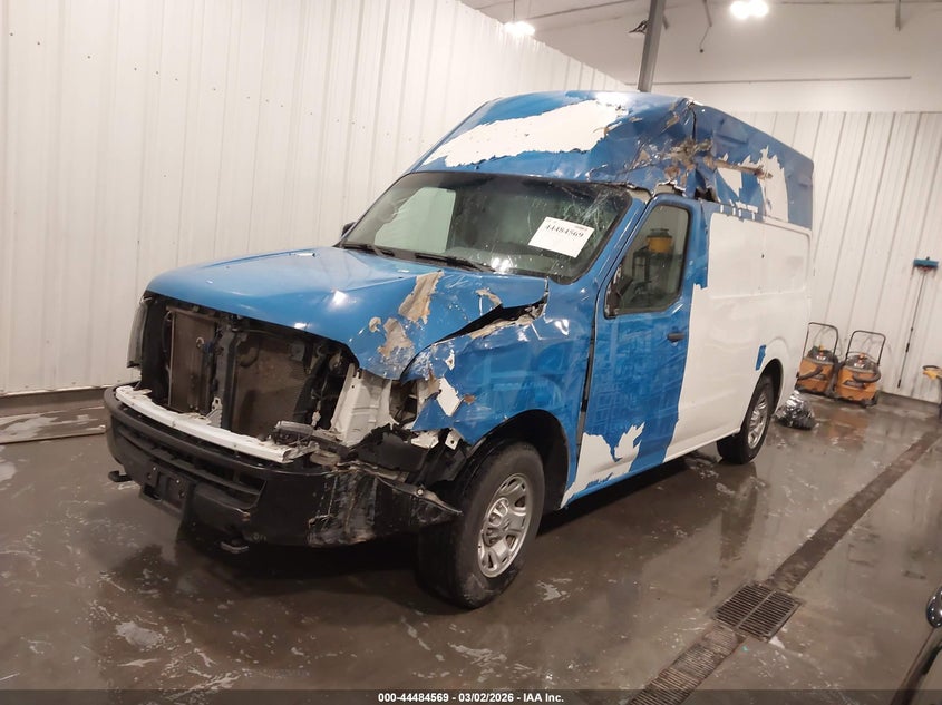 Vin: 1n6af0ly8kn811536, lot: 44981276, nissan nv cargo nv2500 hd sv v8 20192