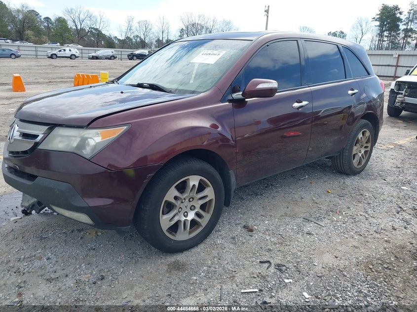 2009 Acura Mdx Technology Package