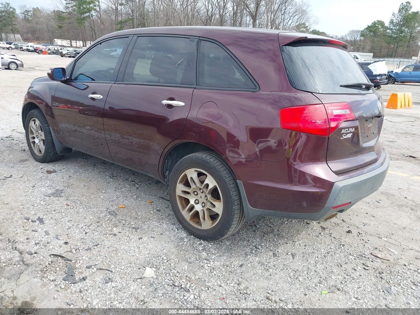 2009 Acura Mdx Technology Package