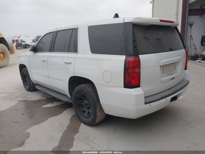 2018 Chevrolet Tahoe Commercial Fleet