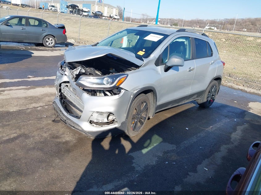 VIN 3GNCJLSB0KL279165 2019 CHEVROLET TRAX LT