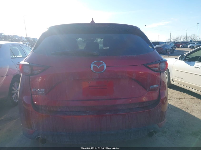 2018 Mazda Cx-5 2.5 Cx-5 Grand Touring red Lot 111044485322 Vin JM3KFBDM1J0300820