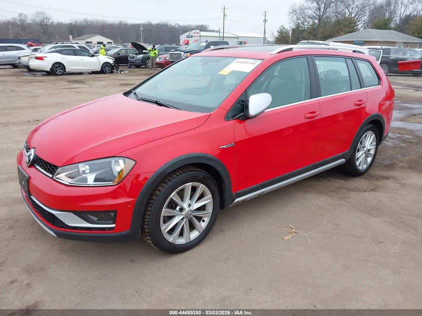 2017 Volkswagen Golf Alltrack Tsi S/Tsi Se/Tsi Sel