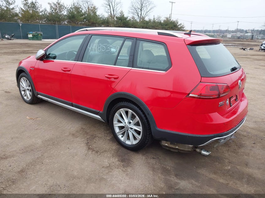 2017 Volkswagen Golf Alltrack Tsi S/Tsi Se/Tsi Sel