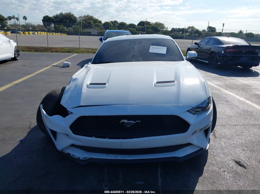 2021 Ford Mustang 2.3 Ecoboost Premium Fastback white Lot 111044485511 Vin 1FA6P8TH0M5115878