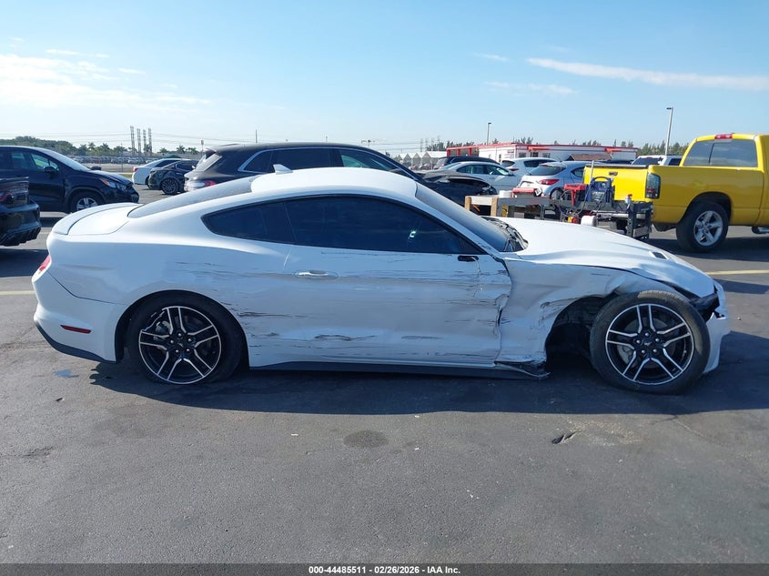 2021 Ford Mustang 2.3 Ecoboost Premium Fastback white Lot 111044485511 Vin 1FA6P8TH0M5115878