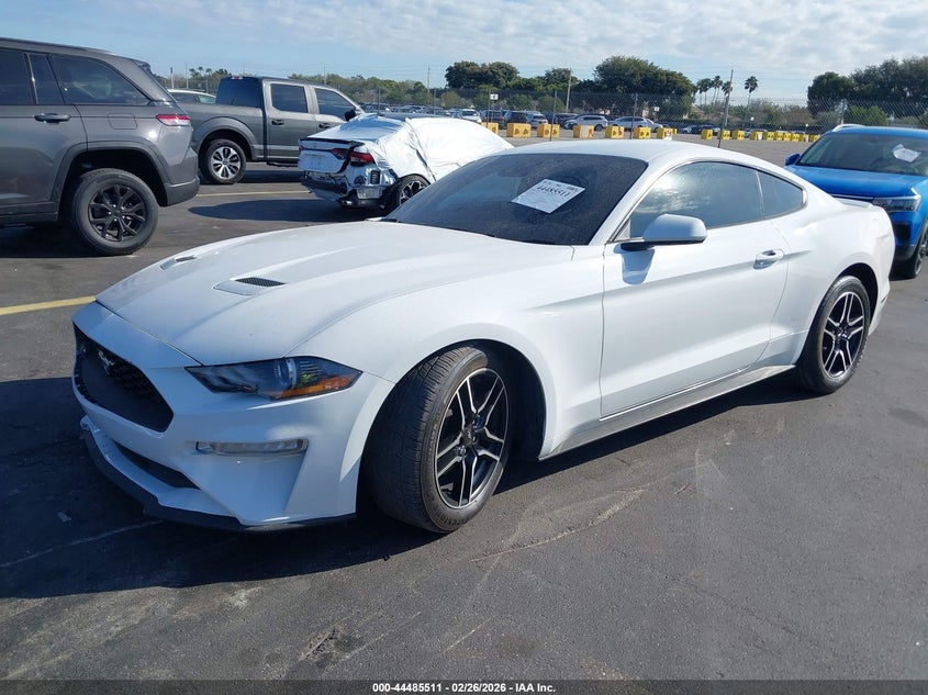 2021 Ford Mustang 2.3 Ecoboost Premium Fastback white Lot 111044485511 Vin 1FA6P8TH0M5115878