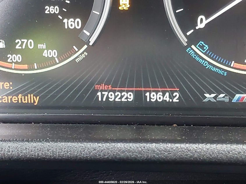 2017 BMW X4 M40I VIN: 5UXXW7C53H0U25610 Lot: 44485620