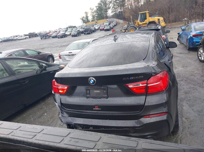 2017 BMW X4 M40I VIN: 5UXXW7C53H0U25610 Lot: 44485620