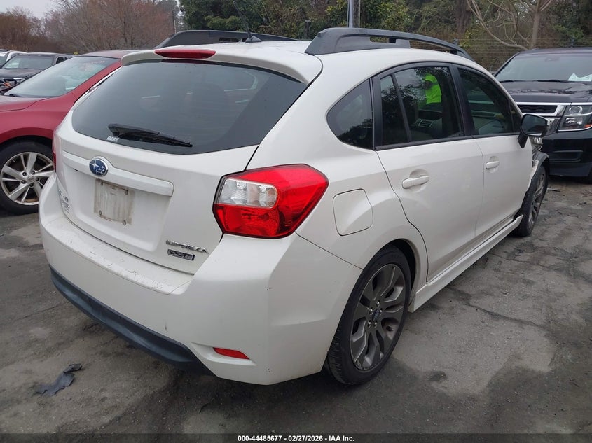 2016 Subaru Impreza 2.0I Sport Premium