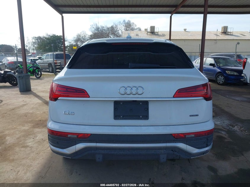 2021 Audi Q5 Sportback Premium Plus 45 Tfsi Quattro S Tronic VIN: WA15AAFY8M2094994 Lot: 44485702
