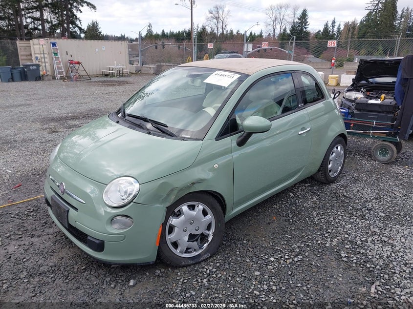 2012 Fiat 500C Pop