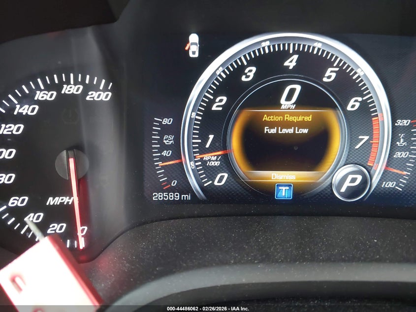 2016 Chevrolet Corvette Stingray Z51 VIN: 1G1YM2D7XG5107508 Lot: 44486062