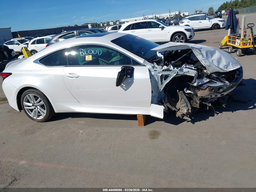 2024 Lexus Rc 300 Base/300 F Sport VIN: JTHDA5BC9R5012777 Lot: 44486066