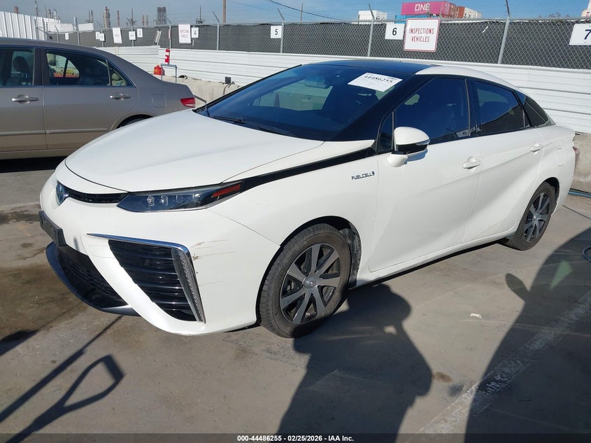 Vin: jtdbvrbd8ha001692, lot: 44982962, toyota mirai 20172