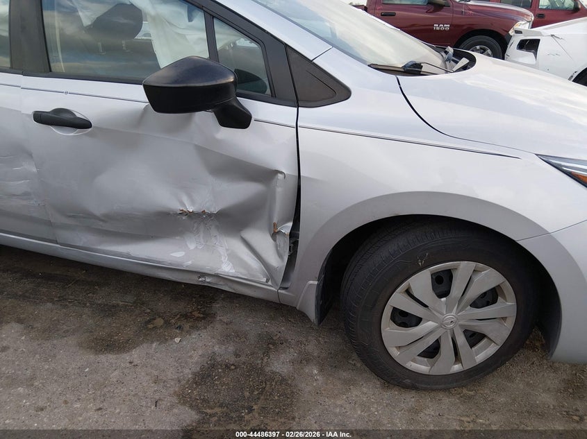 2022 Nissan Versa 1.6 S Xtronic Cvt VIN: 3N1CN8DV1NL821558 Lot: 44486397