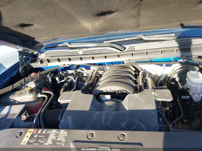 2017 Chevrolet Silverado 5.3 1500 1Lz blue Lot 111044486506 Vin 3GCPCSEC5HG263094