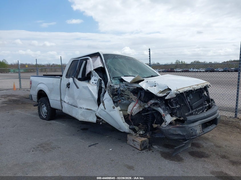 2013 Ford F-150 5.0 Xl white Lot 111044486545 Vin 1FTFX1CF1DFC13943
