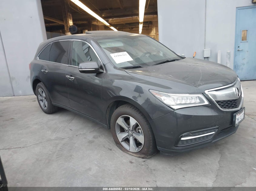 2016 Acura Mdx Acurawatch Plus Package