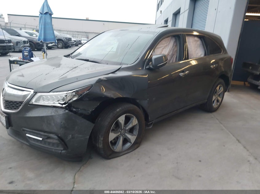2016 Acura Mdx Acurawatch Plus Package