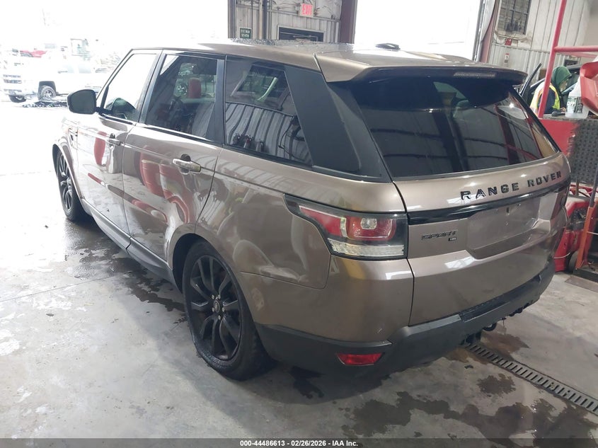 2015 Land Rover Range Rover Sport 3.0L V6 Supercharged Hse