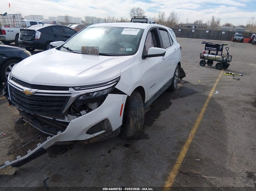 2022 Chevrolet Equinox Fwd Lt 3GNAXKEV2NL236490 photo 1