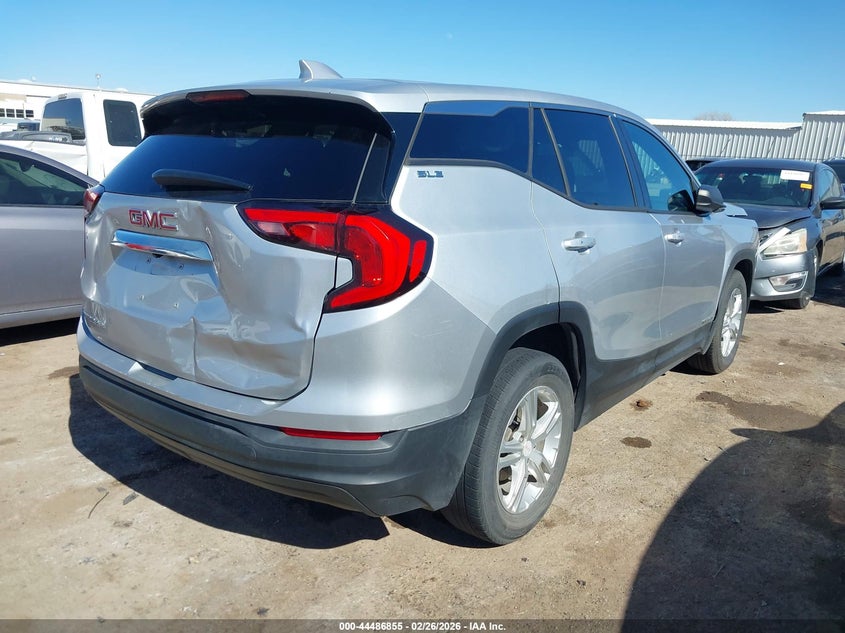 2018 Gmc Terrain 1.5 Sl silver Lot 111044486855 Vin 3GKALLEV4JL259200