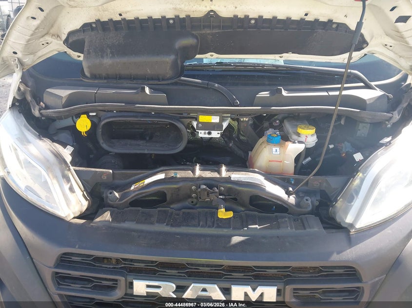 2023 Ram Promaster 2500 High Roof 159 Wb VIN: 3C6LRVDGXPE560852 Lot: 44486967