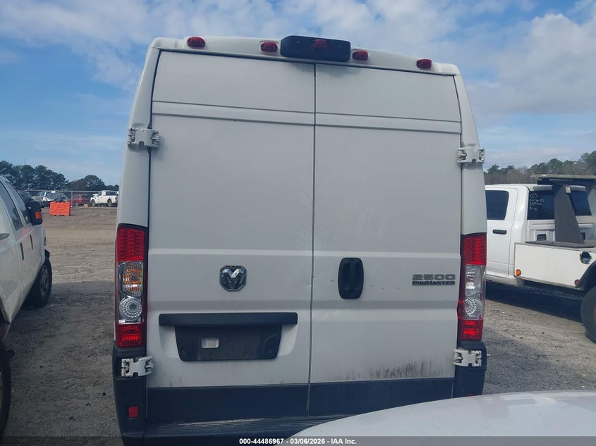 2023 Ram Promaster 2500 High Roof 159 Wb VIN: 3C6LRVDGXPE560852 Lot: 44486967