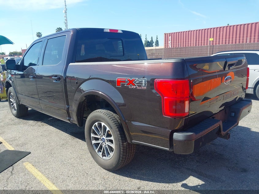 2018 Ford F-150 3.5 brown Lot 111044486973 Vin 1FTEW1EG3JFD89134