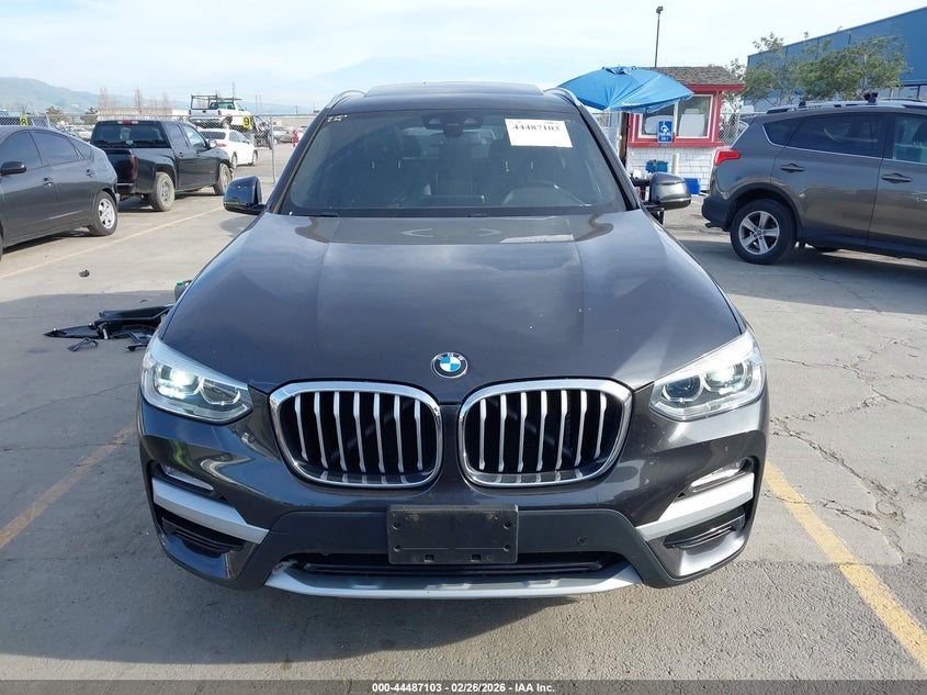 2019 BMW X3 2.0 Sdrive30I grey Lot 111044487103 Vin 5UXTR7C59KLF27704