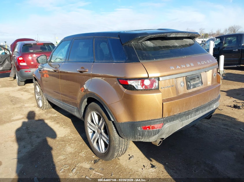 Vin: salvp2bg1fh962091, lot: 44983853, land rover range rover evoque pure 20153