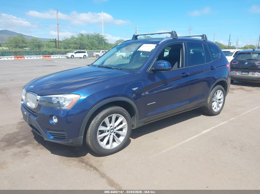 Vin: 5uxwz7c54f0m83242, lot: 44983874, bmw x3 sdrive28i 20152