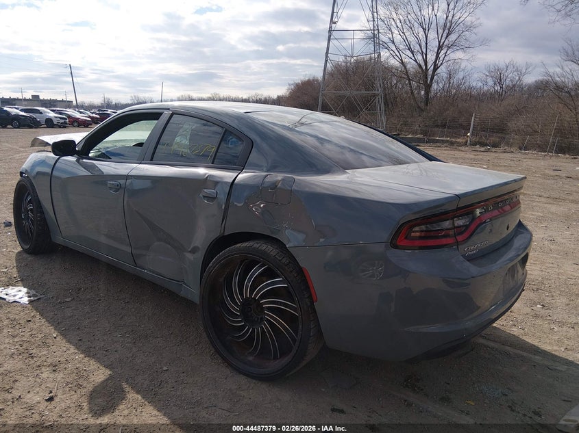 2017 Dodge Charger 5.7 Police Awd grey Lot 111044487379 Vin 2C3CDXKTXHH542414