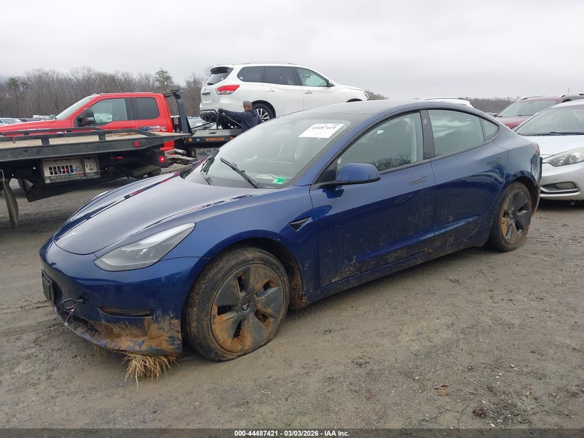 Vin: 5yj3e1eb1pf693204, lot: 44984128, tesla model 3 long range dual motor all-wheel drive 20232
