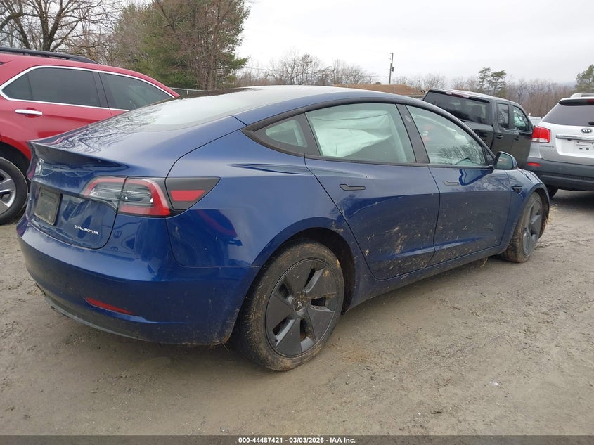 Vin: 5yj3e1eb1pf693204, lot: 44984128, tesla model 3 long range dual motor all-wheel drive 20234