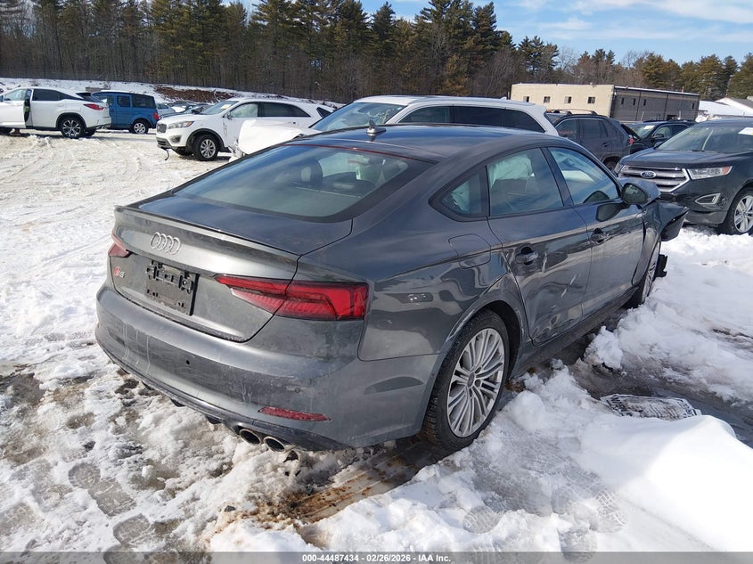 2019 Audi S5 3.0 3.0T Premium grey Lot 111044487434 Vin WAUC4CF50KA096891
