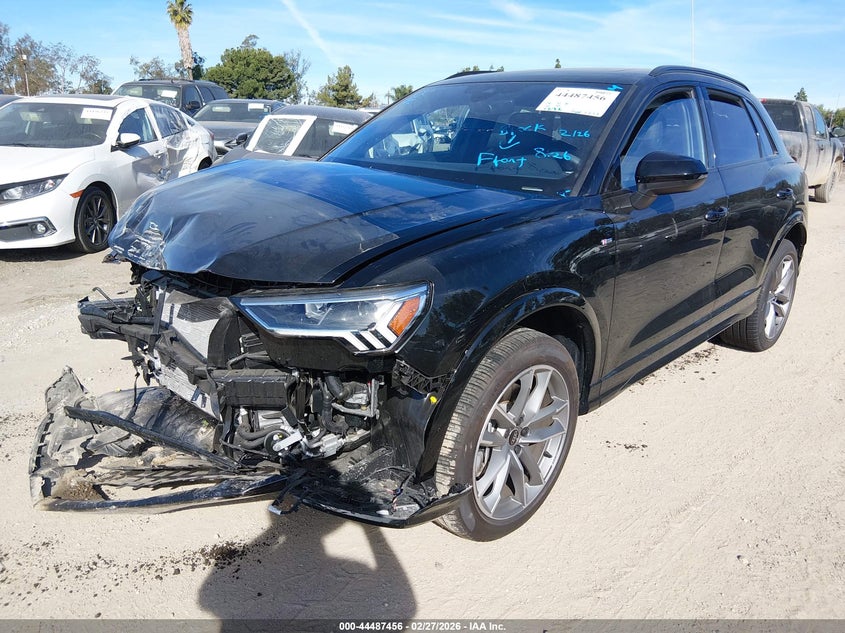 Vin: wa1decf39s1040686, lot: 44984162, audi q3 premium 45 tfsi s line quattro tiptronic 20252