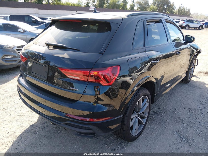 Vin: wa1decf39s1040686, lot: 44984162, audi q3 premium 45 tfsi s line quattro tiptronic 20254