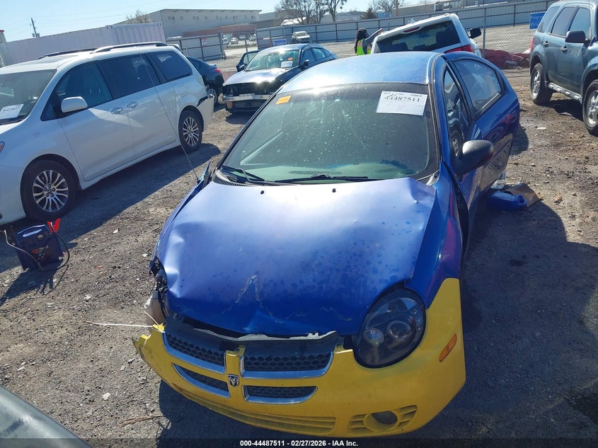 2005 Dodge Neon Sxt VIN: 1B3ES56C65D163672 Lot: 44487511