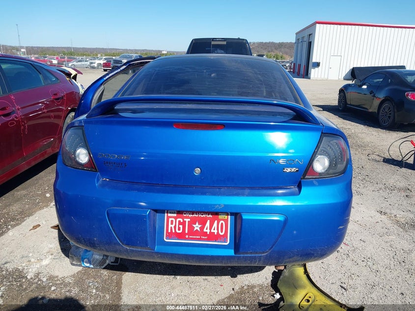 2005 Dodge Neon Sxt VIN: 1B3ES56C65D163672 Lot: 44487511