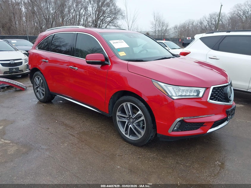 2018 Acura Mdx Advance Package