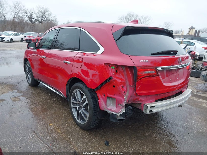 2018 Acura Mdx Advance Package
