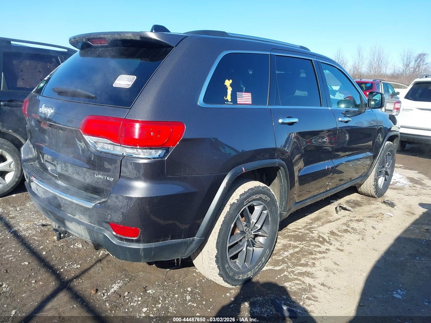 2017 Jeep Grand Cherokee Limited 4X4