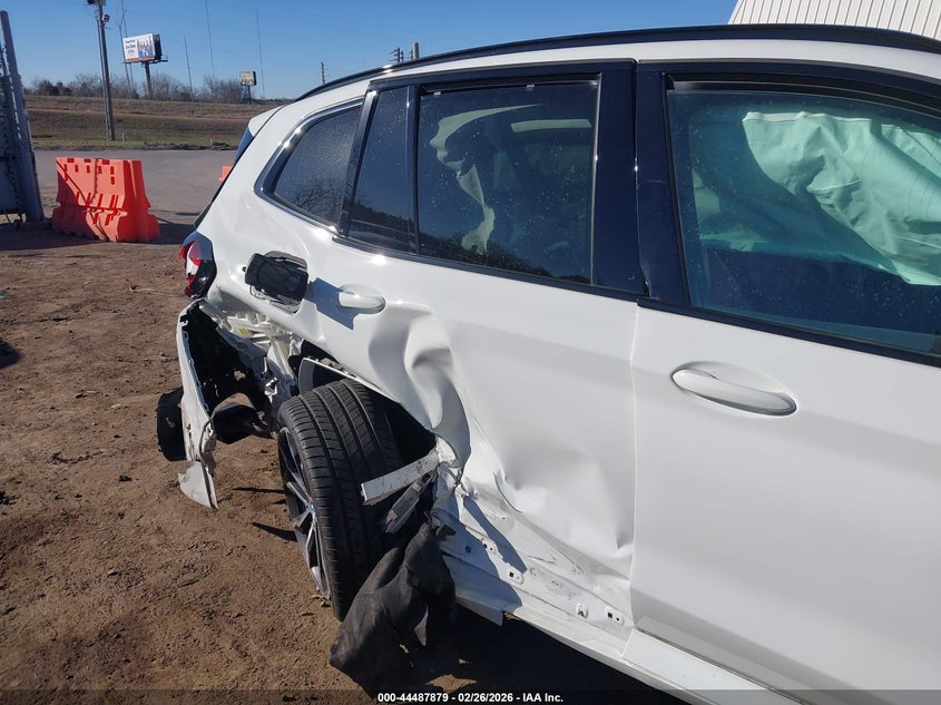 2022 BMW X3 3.0 M40I white Lot 111044487879 Vin 5UX83DP04N9M54566