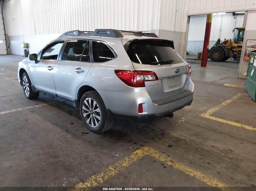 4S4BSANC9H3249396 2017 Subaru Outback 2.5 2.5I Limited silver