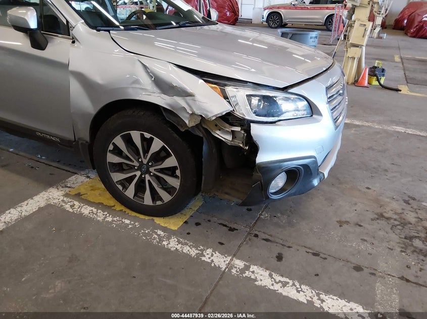 2017 Subaru Outback 2.5 2.5I Limited silver Lot 111044487939 Vin 4S4BSANC9H3249396